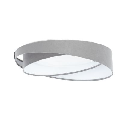 Candeeiro de tecto LED regulável SMART GALAXY MODERN LED/24W/230V 3000-6500K Ø 55 cm cinzento/branco + comando remoto