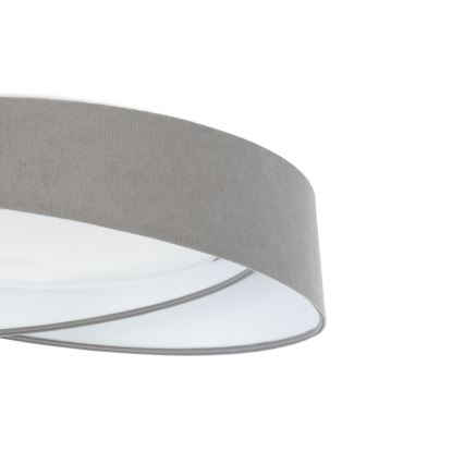 Candeeiro de tecto LED regulável SMART GALAXY MODERN LED/24W/230V 3000-6500K Ø 55 cm cinzento/branco + comando remoto