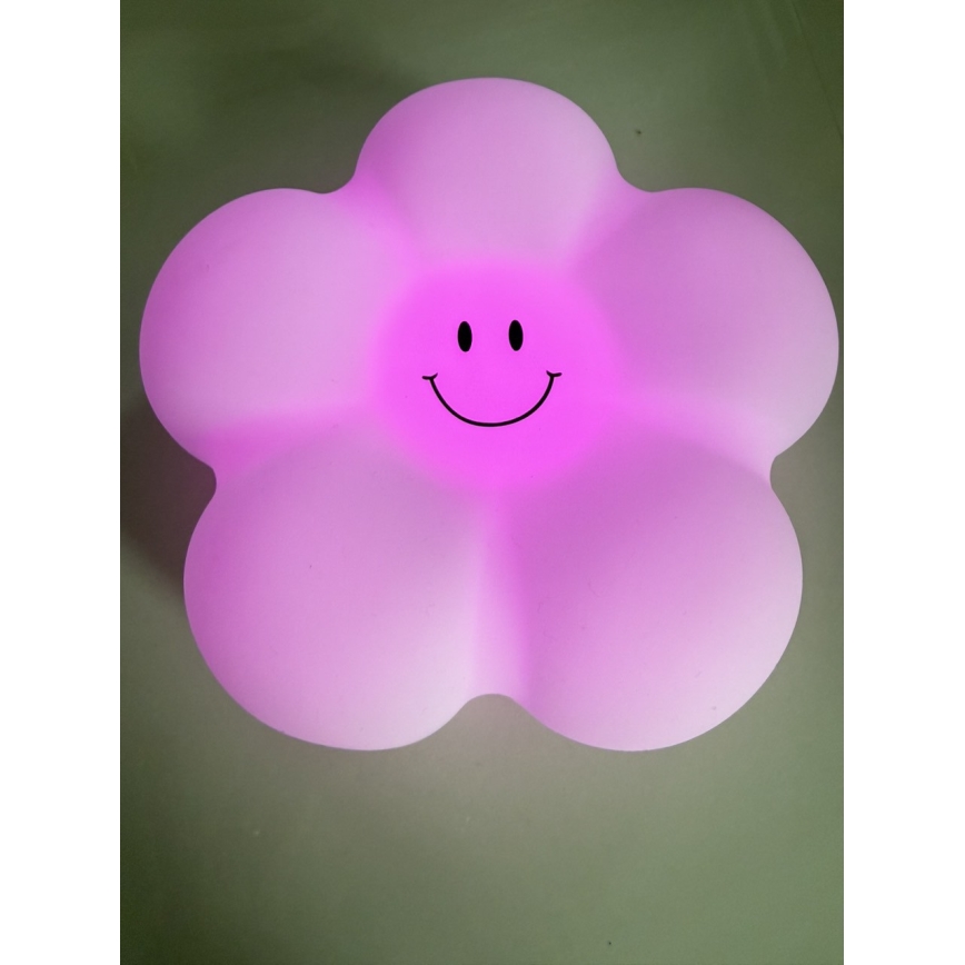 LED RGB Candeeiro de mesa infantil tátil LED/3xAAA