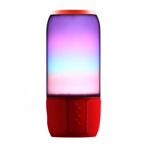 LED RGB Lâmpada de mesa com um altifalante 2xLED/3W/5V 1800 mAh