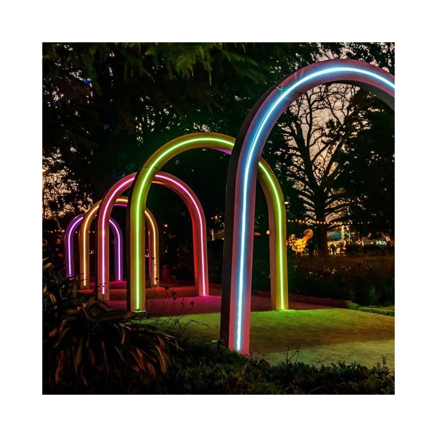 LED RGB Regulação solar tira LED/1,2W/3,7V IP67 5m + controlo remoto