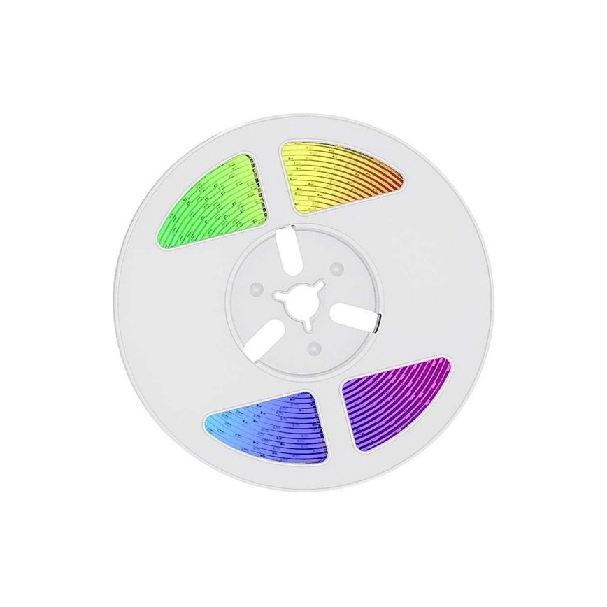 LED RGB Regulação solar tira LED/1,2W/3,7V IP67 5m + controlo remoto