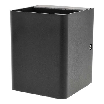 LED RGBW Aplique de parede exterior dimerizável SmartLife LED/12W/230V IP65 Wi-Fi Tuya preto