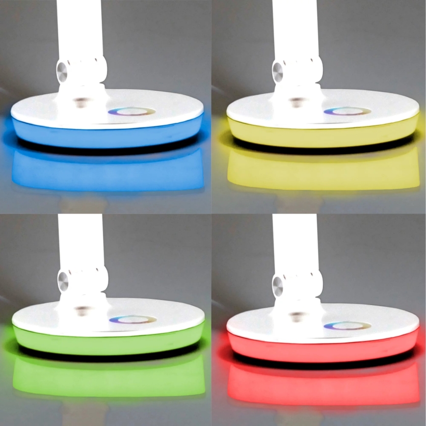 LED RGBW Candeeiro de mesa táctil com regulação NEPTUN LED/7W/230V branco