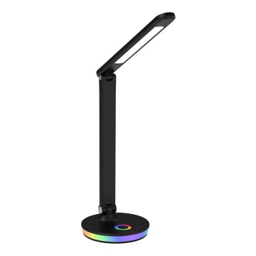 LED RGBW Candeeiro de mesa táctil com regulação NEPTUN LED/7W/230V preto
