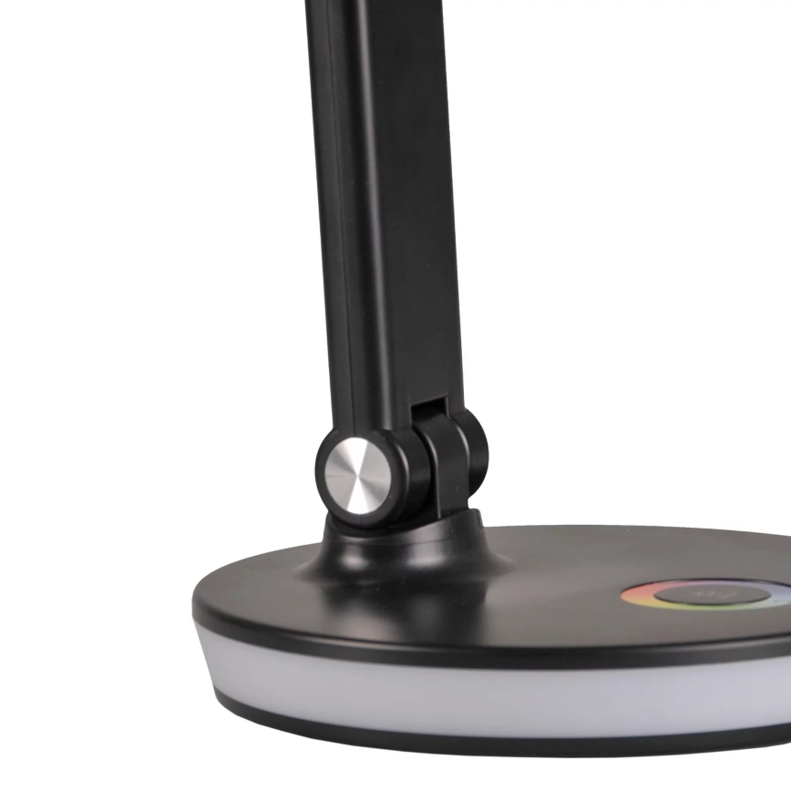 LED RGBW Candeeiro de mesa táctil com regulação NEPTUN LED/7W/230V preto