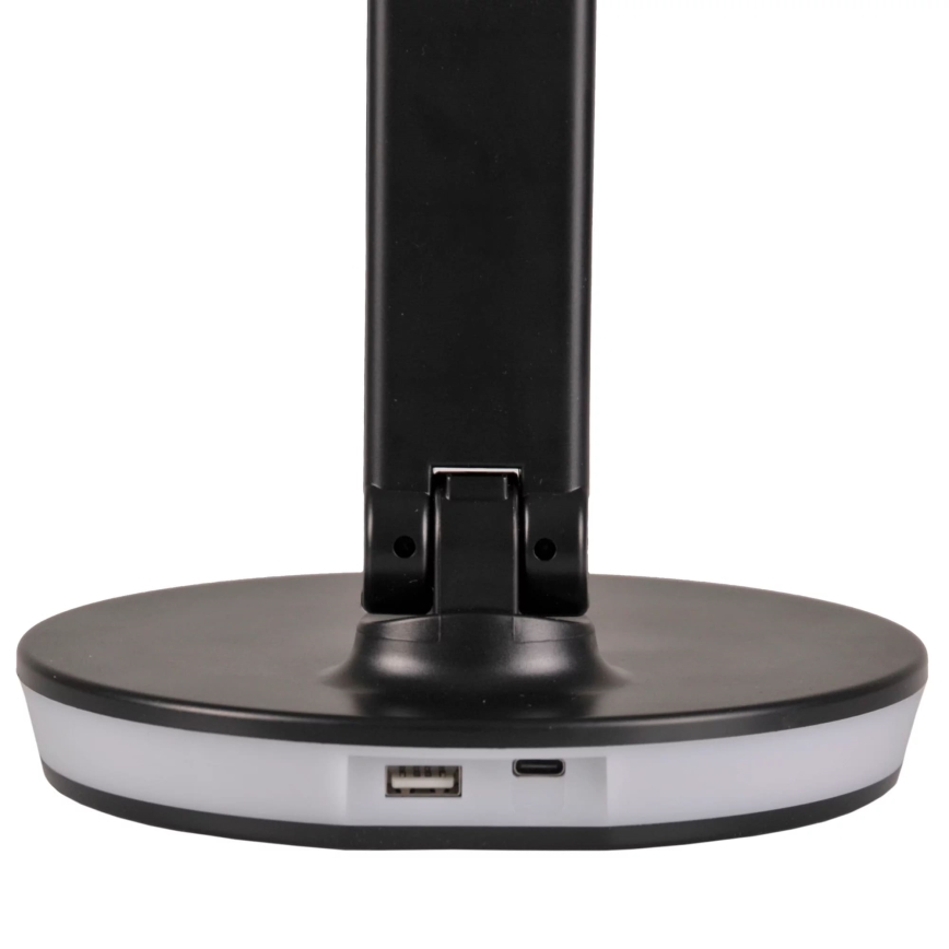 LED RGBW Candeeiro de mesa táctil com regulação NEPTUN LED/7W/230V preto