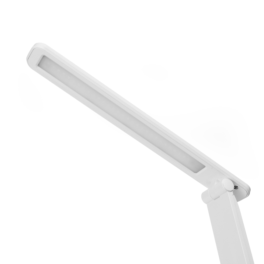 LED RGBW Candeeiro regulável com carregamento sem fios, ecrã, Porta USB MAGNUS LED/6W/5V 3000-6500K branco