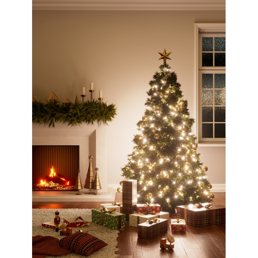 Nanoleaf - LED RGBW Exterior Corrente de Natal ESSENTIALS 250xLED 2x10m 2700-6500K Wi-Fi IP44