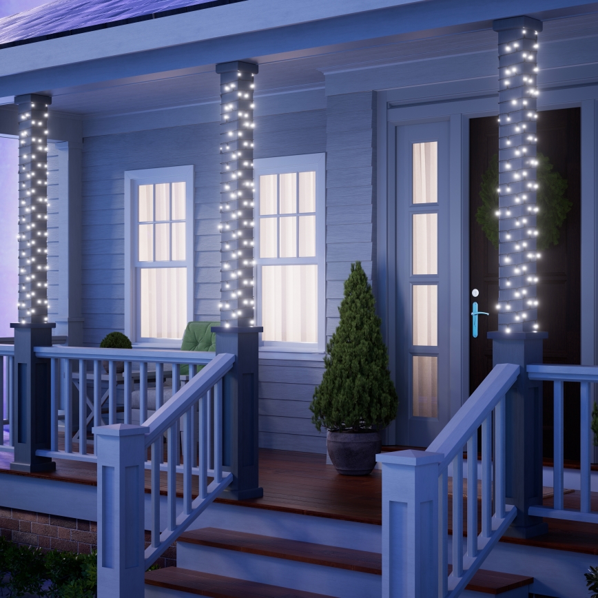 Nanoleaf - LED RGBW Exterior Corrente de Natal ESSENTIALS 250xLED 2x10m 2700-6500K Wi-Fi IP44