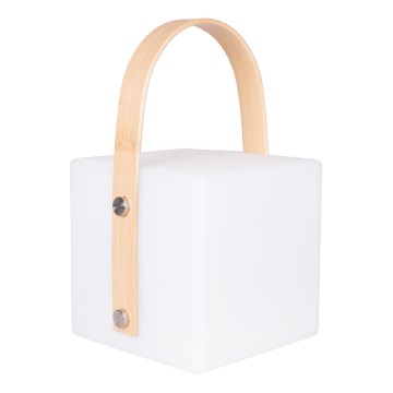 LED RGBW Lâmpada exterior MAJORKA LED/0,5W/5V USB 1200 mAh IP44 branca