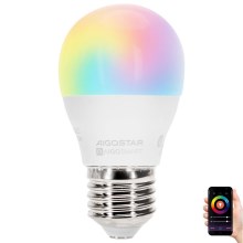 LED RGBW Lâmpada G45 E27/6,5W/230V 2700-6500K - Aigostar