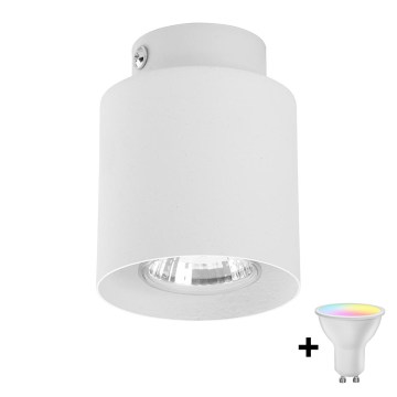 LED RGBW Spot dimmerizável VICO WHITE 1xGU10/6,5W/230V 2700-6500K