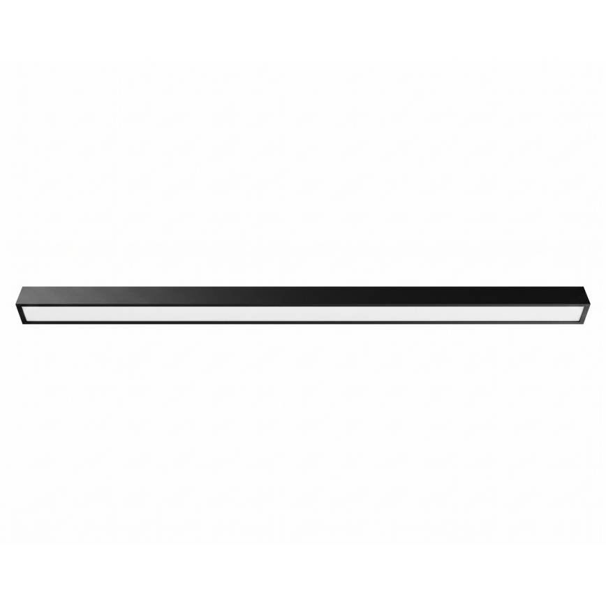 LED Sobrepor/lustre em cabo LED/44W/230V 6000K 120 cm preto