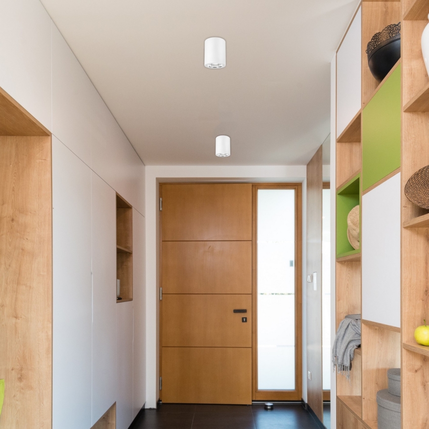 Luminária de teto LED TACO 1xE27/15W/230V branca