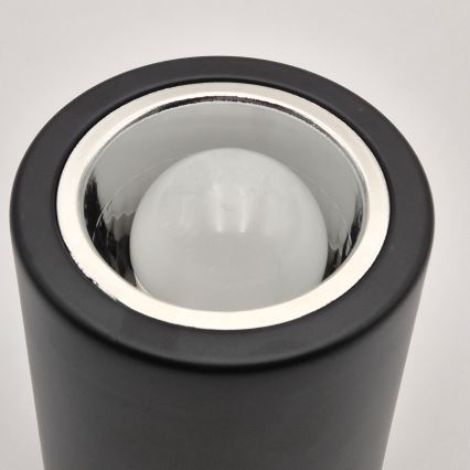 Luminária de teto LED TACO 1xE27/15W/230V preta