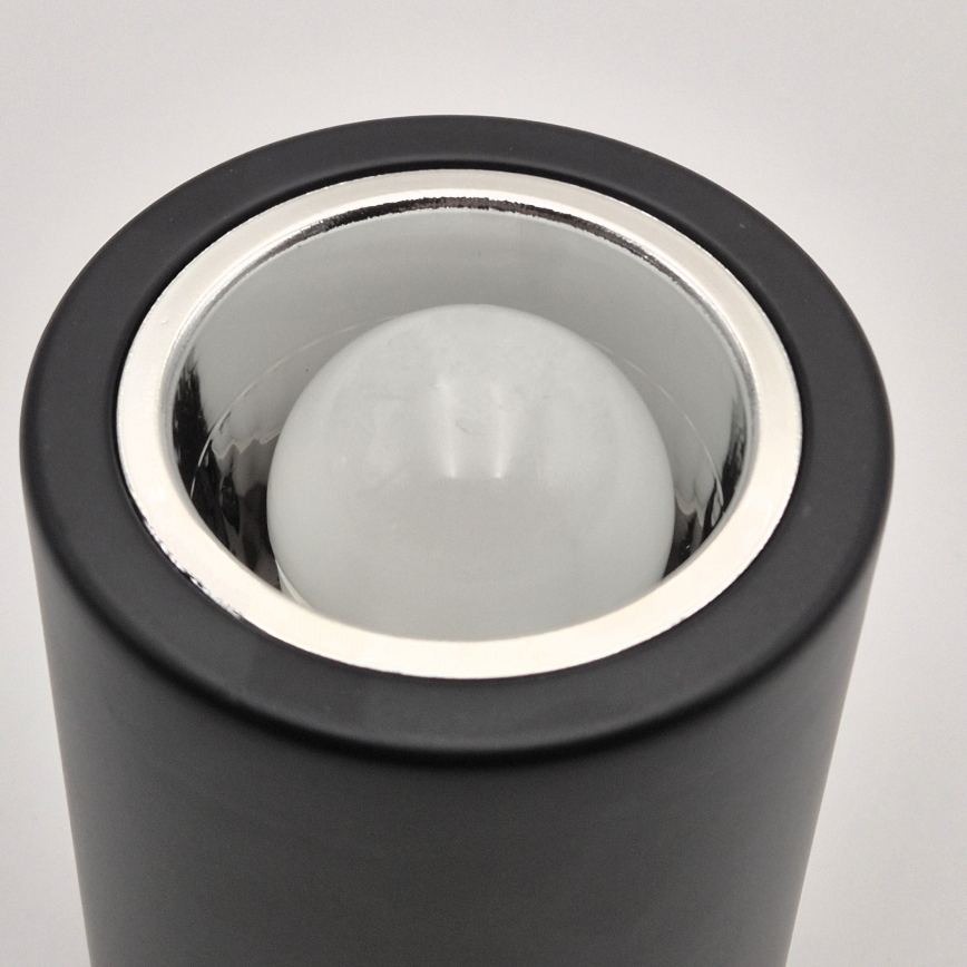 Luminária de teto LED TACO 1xE27/15W/230V preta