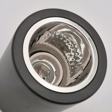 Luminária de teto LED TACO 1xE27/15W/230V preta