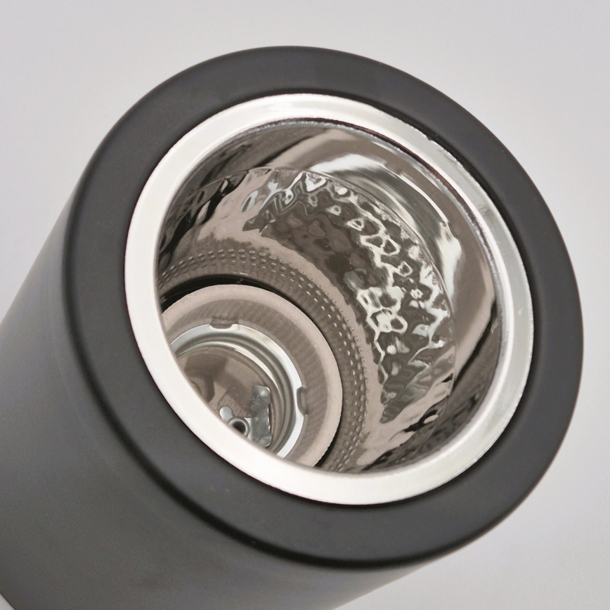 Luminária de teto LED TACO 1xE27/15W/230V preta