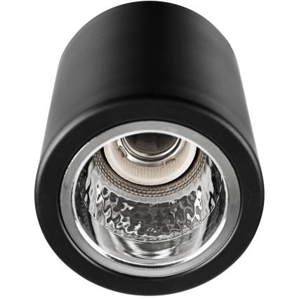 Luminária de teto LED TACO 1xE27/15W/230V preta