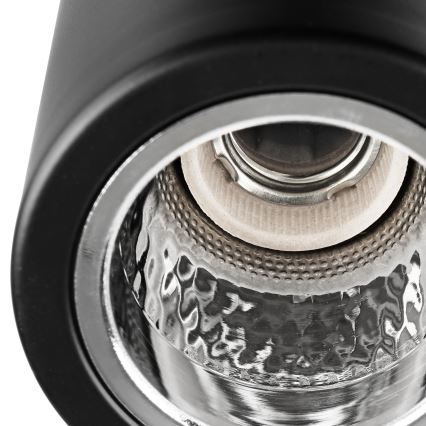 Luminária de teto LED TACO 1xE27/15W/230V preta