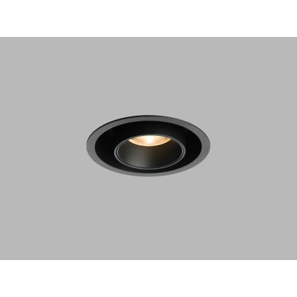 LED2 - Candeeiro de teto falso LED HIDE LED/20W/230V CRI 90 preto