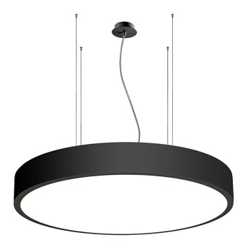 LED2 - Candelabro suspenso LED com regulação MONO LED/100W/230V 3000K/4000K preto