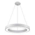 LED2 - Candelabro suspenso LED SATURN LED/50W/230V 3000/4000K branco