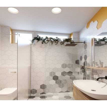 LED2- Foco de encastrar de casa de banho LED com regulação ZETA LED/15W/230V 4000K IP44