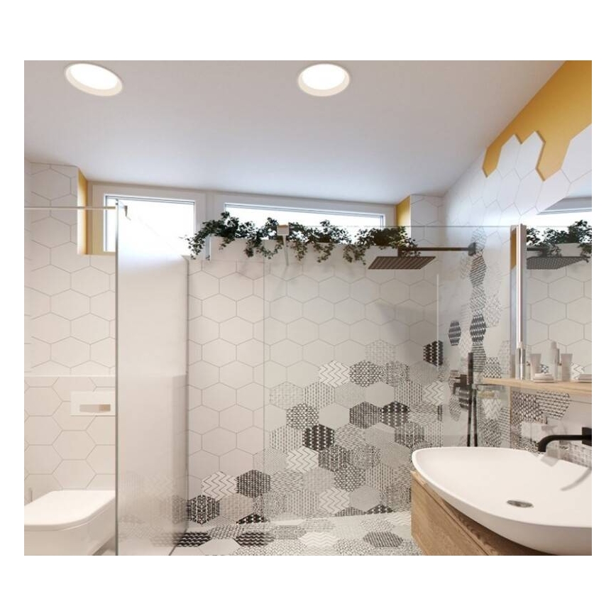 LED2- Foco de encastrar de casa de banho LED com regulação ZETA LED/15W/230V 4000K IP44