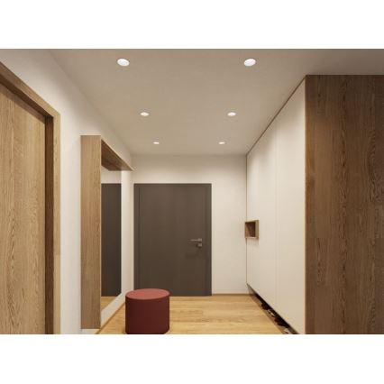 LED2 - Foco embutido LED RAY LED/10W/230V branco IP44