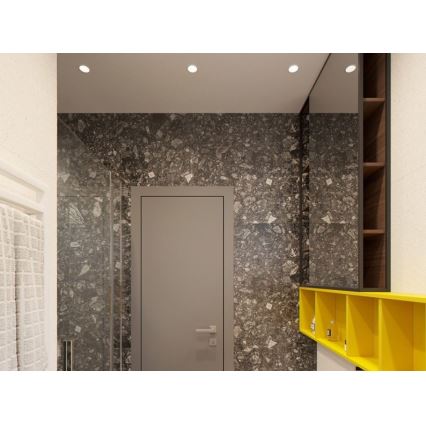 LED2 - Foco embutido LED RAY LED/10W/230V branco IP44