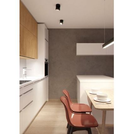 LED2 - Foco LED KLIP ON LED/11W/230V preto