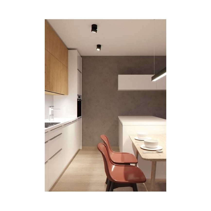 LED2 - Foco LED KLIP ON LED/11W/230V preto