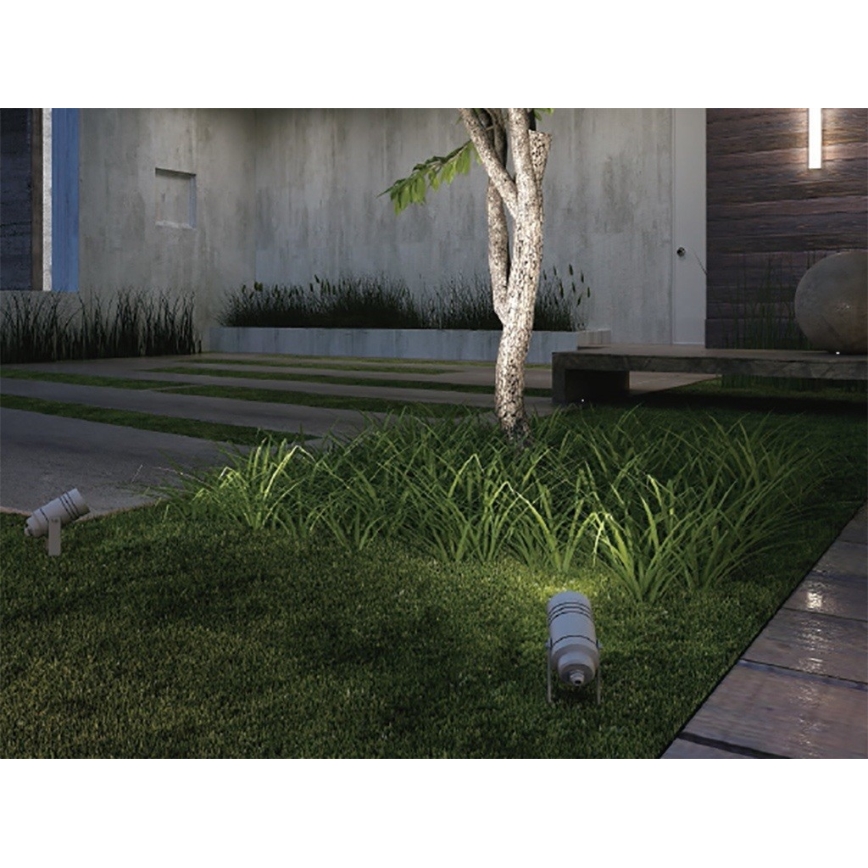 LED2 - Holofote NAVY 1xGU10/42W/230V antracite IP54