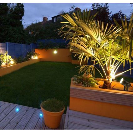 LED2 - Holofote NAVY 1xGU10/42W/230V antracite IP54