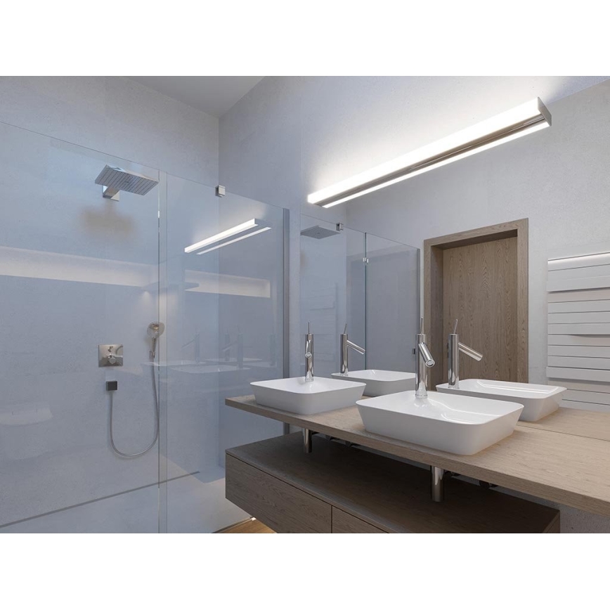 LED2 - Iluminação de parede de casa de banho LED QUADRA LED/18W/230V IP44 3000K/4000K