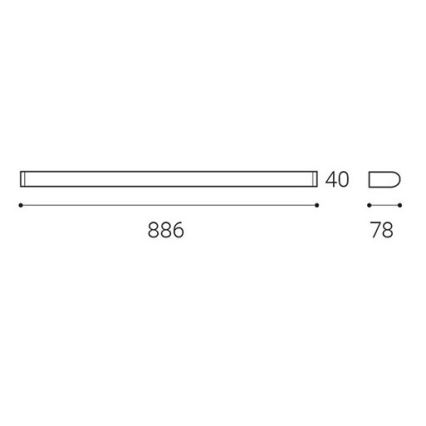 LED2 - Iluminação de parede de casa de banho LED TONDA LED/18W/230V IP44 3000K/4000K