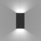 LED2 - Iluminação de parede exterior LED BLOCK 2xLED/3W/230V IP54