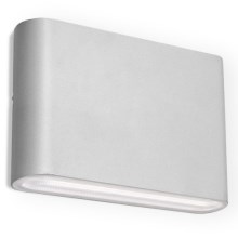LED2 - Iluminação de parede exterior LED FLAT 2xLED/3W/230V IP65 3000K/4000K/5700K branco