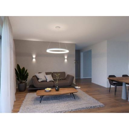 LED2 - Iluminação de parede exterior LED FLAT 2xLED/5W/230V IP65