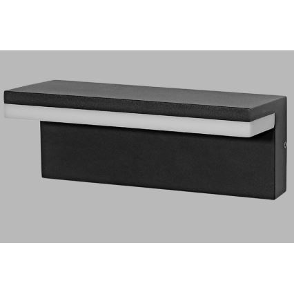 LED2 - Iluminação de parede exterior LED HUGO LED/9W/230V IP54 3000K/4000K