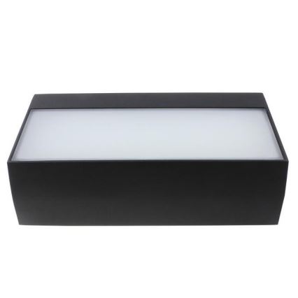 LED2 - Iluminação de parede exterior LED KVADER LED/9W/230V IP54