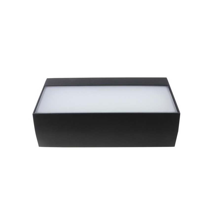 LED2 - Iluminação de parede exterior LED KVADER LED/9W/230V IP54