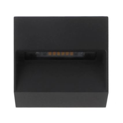 LED2 - Iluminação de parede exterior LED STEP ON LED/3W/230V antracite IP54