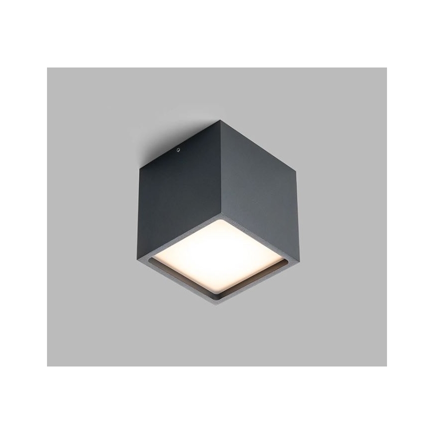 LED2 - Iluminação de teto exterior LED CUBE LED/12W/230V antracite IP54
