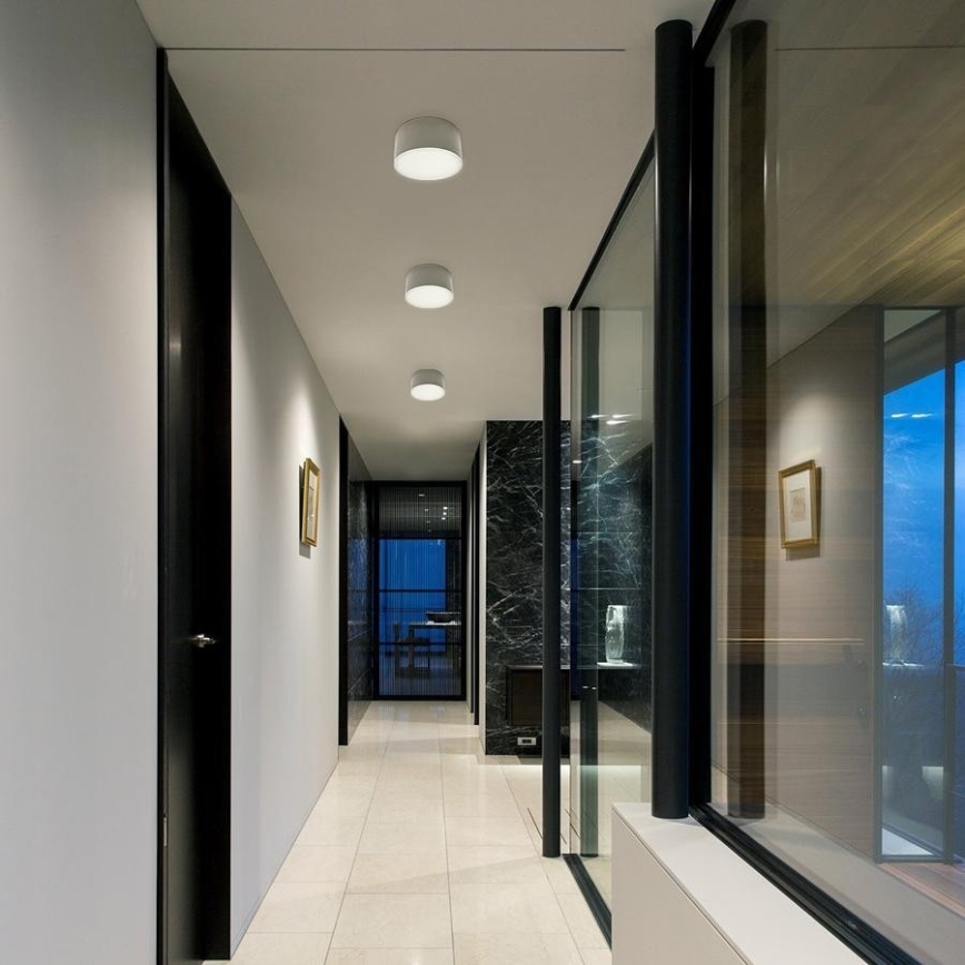 LED2 - Iluminação de teto LED BUTTON LED/17W/230V prateada