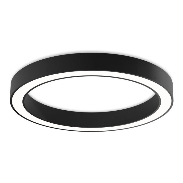 LED2 - Iluminação de teto LED com regulação SATURN LED/60W/230V 3000K/4000K preto