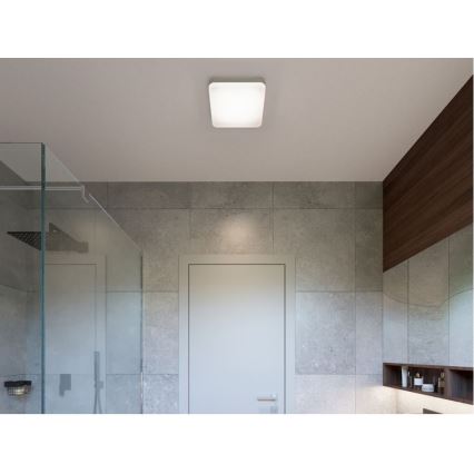 LED2 - Iluminação de teto LED SQUARE LED/12W/230V IP54 3000/4000/5700K