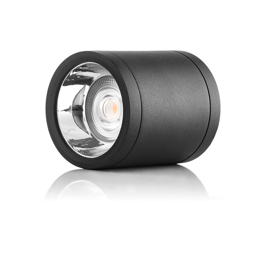 LED2 - LED Luminária de destaque exterior TUBO LED/10W/230V IP65 3000K/4000K/5700K preta